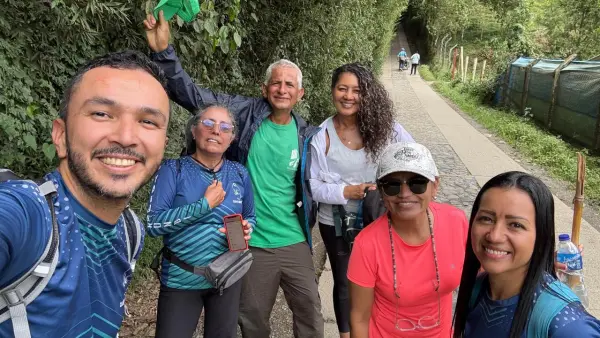Caminata ecológica hacia el corregimiento de La Florida